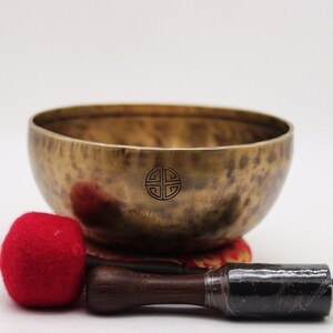 Master Healing Bowl 10 inches Full Moon Singing Bowl from Nepal- Tibetan Singing Bowl-Meditation-Sound bath-Healing Bowl-Sound Therapy