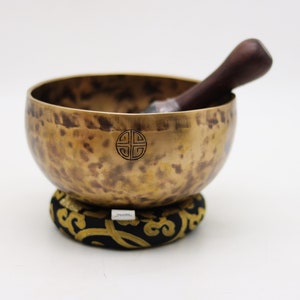 7 inches Full Moon Singing Bowl from Nepal- Tibetan Singing Bowl-Meditation-Sound bath-Healing Bowl-Sound Therapy