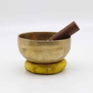 4 inches  Golden Dim Singing Bowl from Nepal- Tibetan Singing Bowl-Meditation-Sound bath-Healing Bowl-Sound Therapy