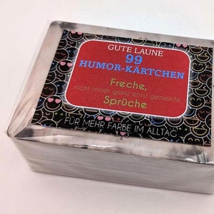 99 x Humorkarten | Geschenk | Party | Geburtstag | Hochzeit | Gute Laune | Spruchkarten | Textkarten | Spaß | Kühlschrank Limitierte Auflage