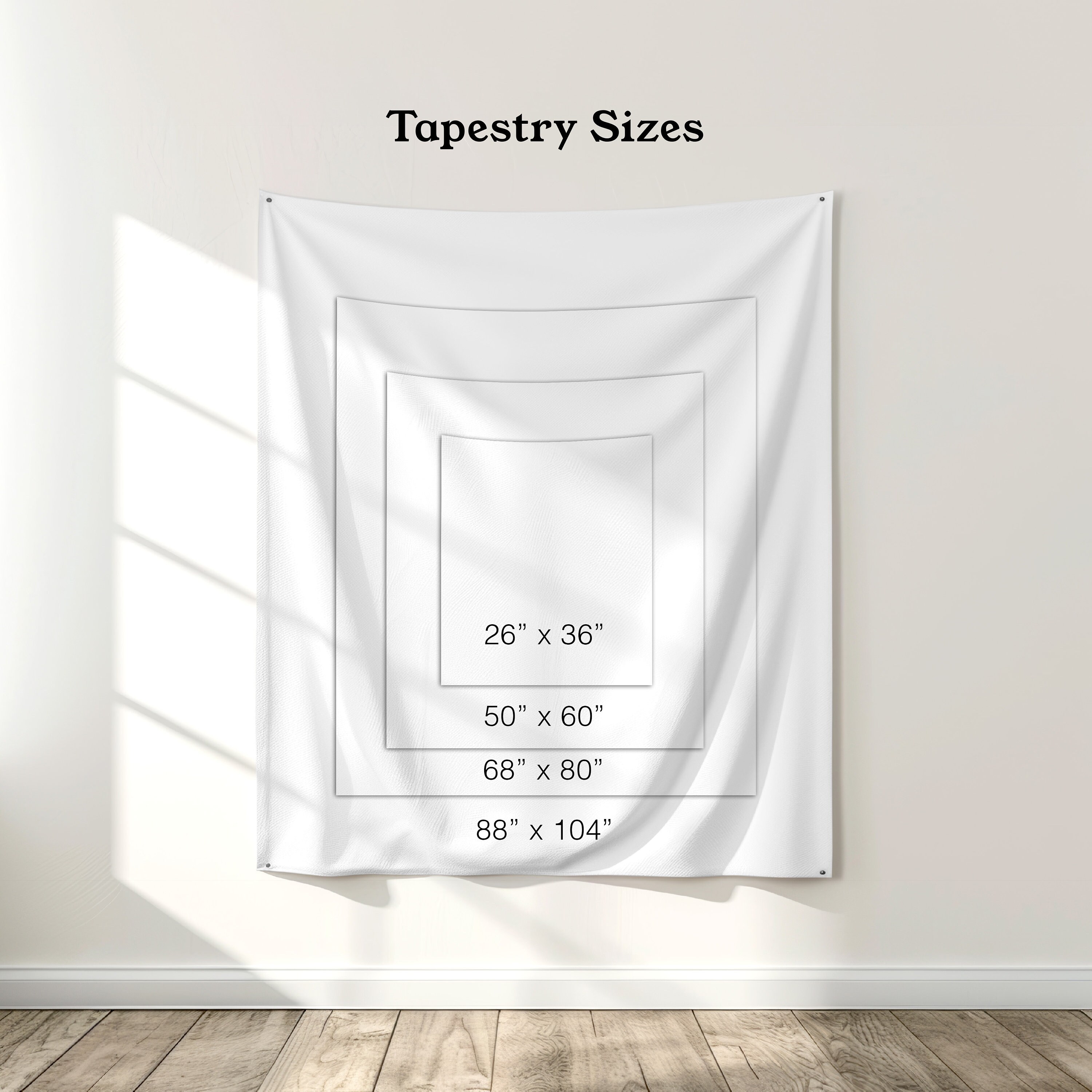 Empress Tarot Card Tapestry - Witchy Wall Decor for Gothic