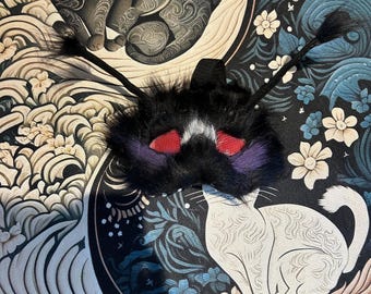 Moth-man inspired mask