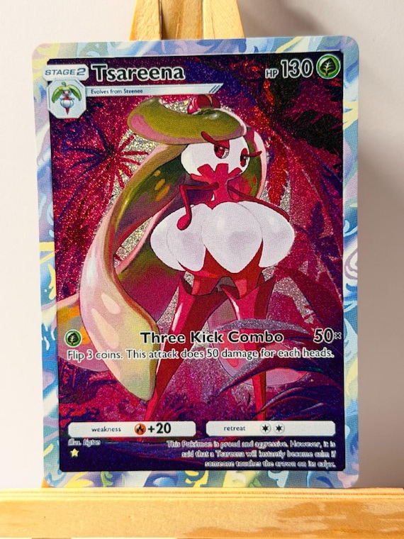 tsareena pokemon card value Amazon.com: Pokemon - Tsareena - 20/149