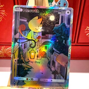 CHOISISSEZ VOTRE CARTE Pokemon tcg Pocket Illustration artistique complète personnalisée carte holographique toutes les applications liste #5 Miaouss Slowpoke Idem Lapras Eevee Mew ++