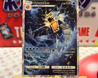 Gyarados Ex Pokemon TCG Pocket Custom Metal Full Alt Art Illustration Card  - TCGP App Inspired - Etsy