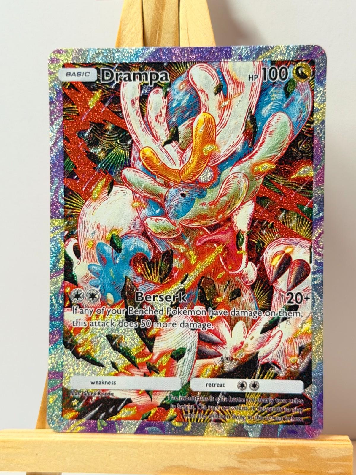 drampa full art pokemon card Amazon.com: GX - 142/145 Evolves from null Type Drampa 161 SV03 Obsidian Flames