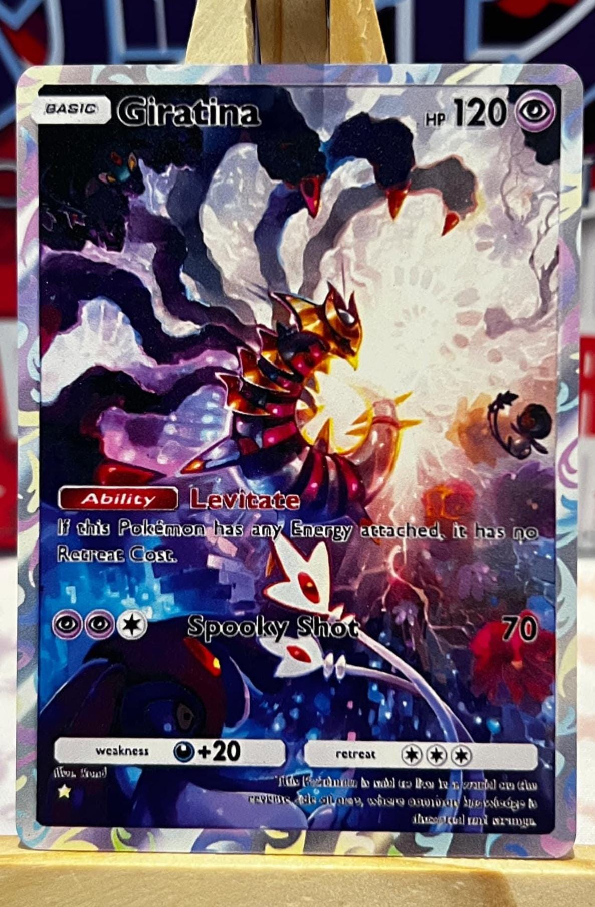 giratina pokemon card full art VSTAR #GG69 EXTENDED Raycardza they can augment their card collections with booster packs that provide more cards Giratina V Alternate Full Art