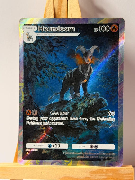 houndoom pokemon card stage 1 value Houndoom Pokemon Card this attack does 20 damage plus 60 more damage Houndoom (H11) - Aquapolis (AQ)