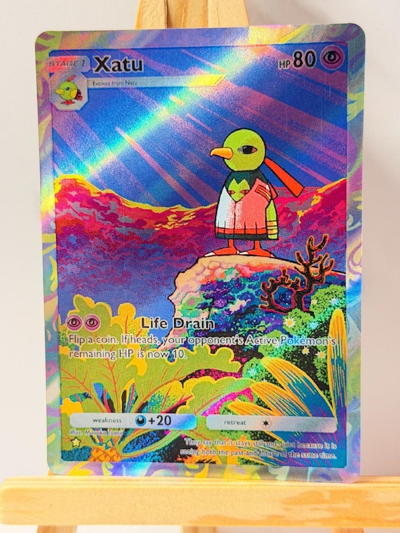 xatu pokemon card price Japanese 061/187 sv8a TCG — ToysOneJapan Stage 1 Xatu | Diamond & Pearl—Secret