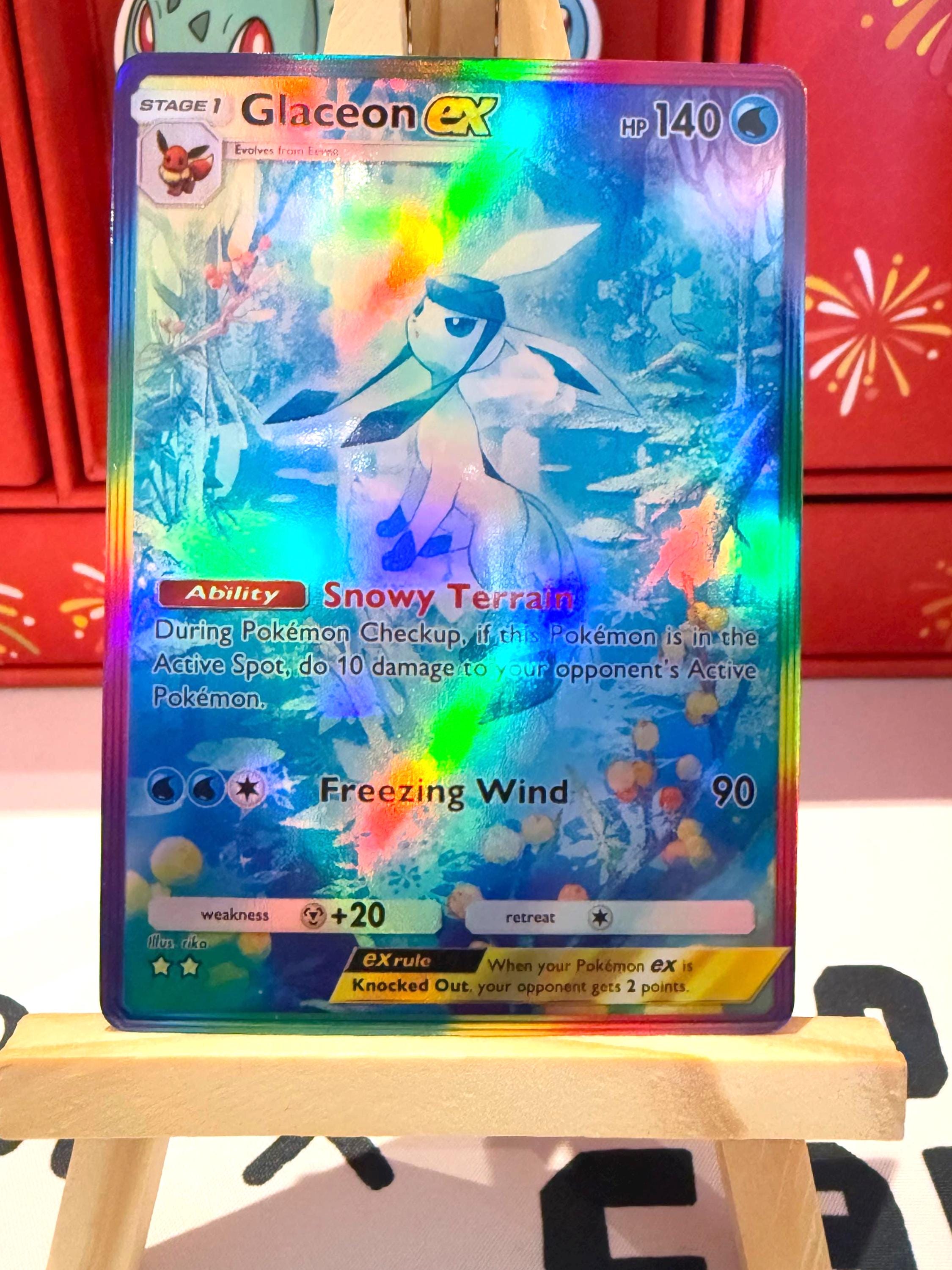 Lucario Ex Pokemon Card – Holo Full Art – Genetic Apex Set – Near Mint Condition