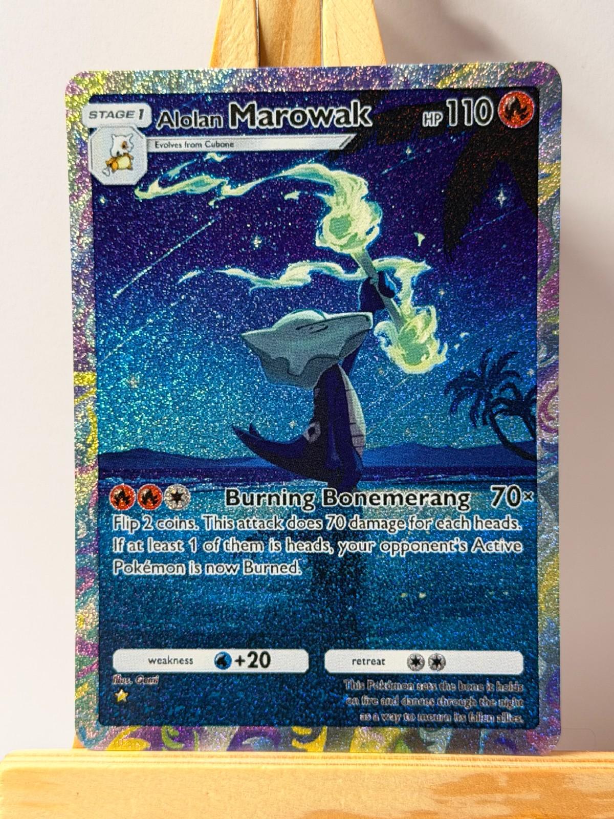 marowak break pokemon card price Pokemon Battle Figure 3 Pack