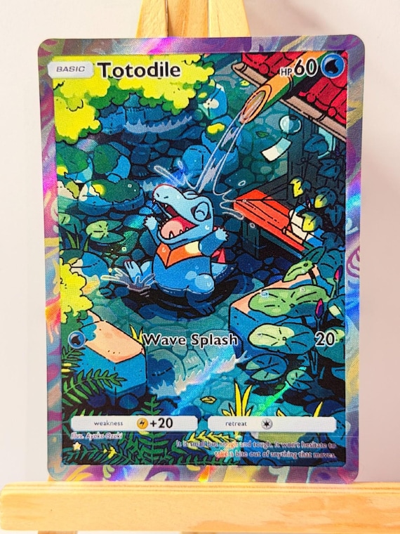 totodile pokemon cards - (81) the Defending Pokmon cant retreat.) Totodile (EX Hidden Legends 79)
