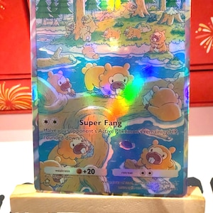 Bidoof ポケモン TCG ポケットカスタム フルアート イラスト ホロカード ジェネティック アペックス 神話の島 スペース スマックダウン シャイニング レヴェリー トライアンファント