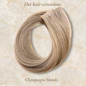 プレミアムな目に見えないテープのヘアエクステンション、単色、キューティクルを100%そのまま