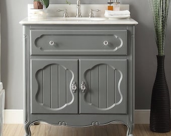34 Inch Charming Cottage Chic Knoxville Vanity