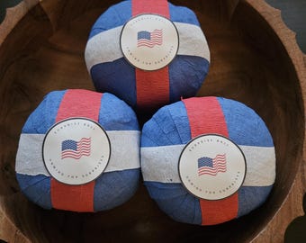 USA Patriotic Surprise Ball – Fourth of July Party Favor - Semiquincentennial