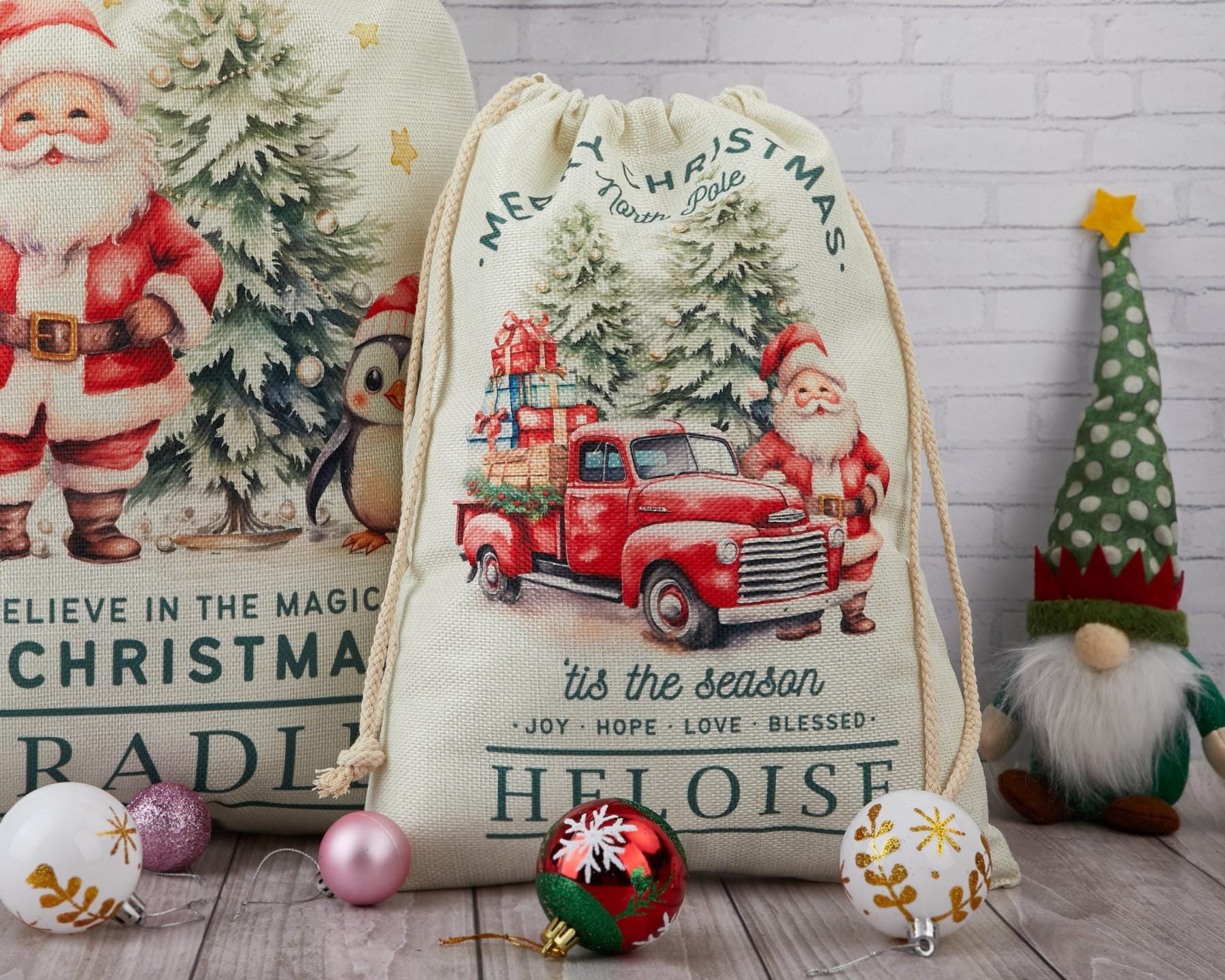Papyrus Geschenktüte 'Hoppy Holidays' - Für Bierflaschen, Mit Flaschenöffner