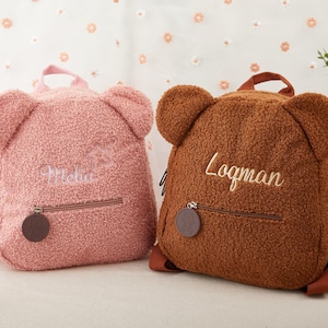 Sac à dos nounours, Sac à dos pelucheux personnalisé pour enfants, Sac à dos nounours pour enfants, Sac à dos personnalisé pour enfants, Sac à dos pour enfants