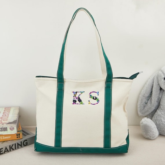 Iniziali Borse Con Logo Personalizzato Tote Bag Personalizzata