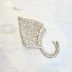 Gorro Pixie em Malha Canelada de Algodão, Gorro de Tricô Ajustado para Bebê Menino ou Menina, Gorro Escandinavo