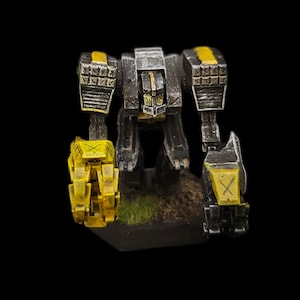Silverback Light Missile mech