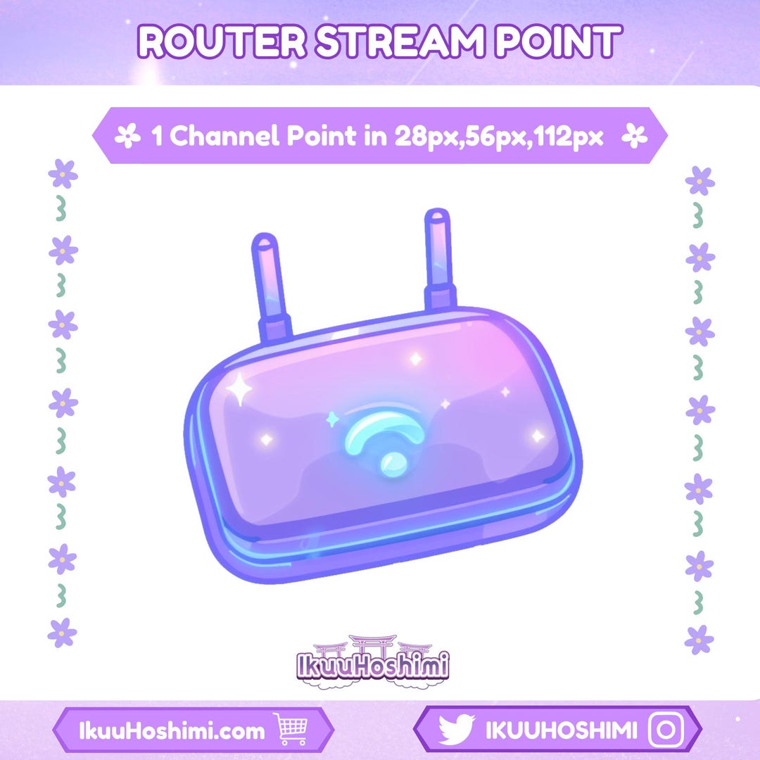 Picture of Router Channel Points for Twitch | Twitch Channel Point, Twitch Emotes ...