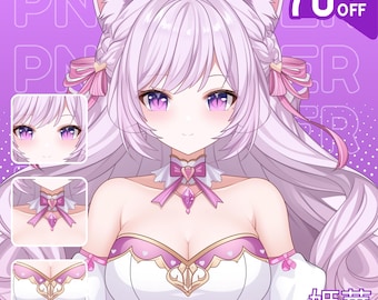 CUSTOM PNGTuber | PNGtuber, Custom PNGtuber Model Commission, Pngtuber Commission, Cute Anime PNGTuber Avatar, model pngtuber