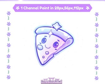 Pizza Channel Points for Twitch | Twitch Channel Point, Twitch Emotes, Cute Channel Points, Channel Point Icon, Channel Point