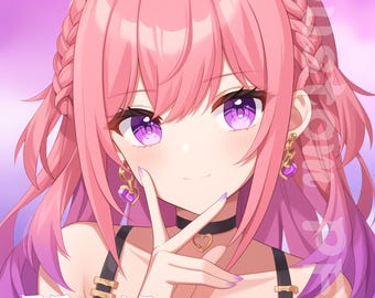 CUSTOM Pfp, Character Commission, Anime Illustration, PFP Anime, Profile Icon, Profile Picture Twitch , Anime, Social Media, PFP Commission