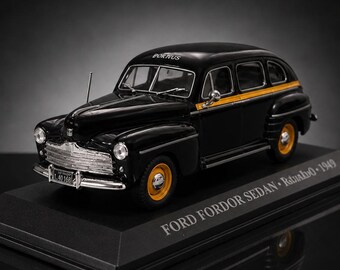 1947 Ford Fordor Sedan Istanbul Taxi – IXO World Taxi Die-cast Model