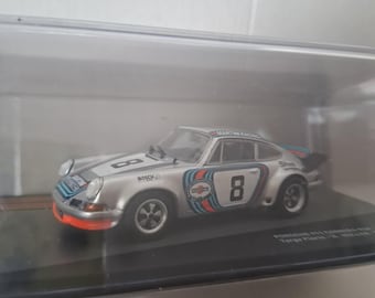Porsche 911 Carrera RSR 1973 Martini 1:43 Modellino pressofuso – Targa Florio Rally IXO Sigillato da collezione