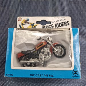 Retro Zylmex Ridge Riders Honda CBX Diecast Model - Perfect for Motorcycle Enthusiasts #28240