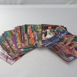Cromos de baloncesto Fleer de la NBA de 1995-96-97 (vintage) - ¡Completa tu colección!