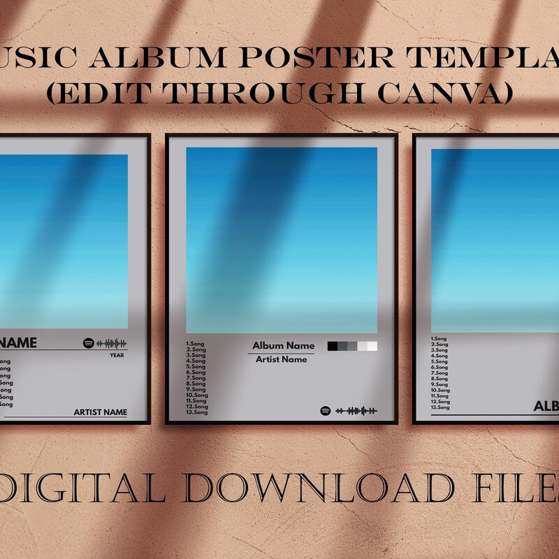 Album Cover Posters - Etsy UK