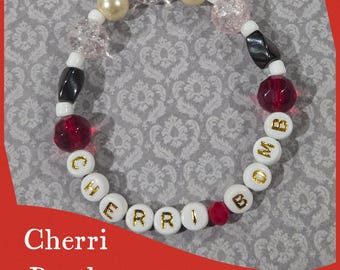 Cherri Bomb beaded bracelet