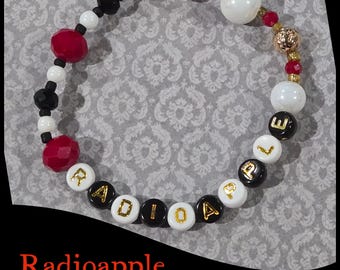 Radioapple beaded bracelet