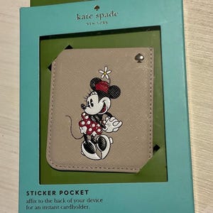 Kate Spade New York X Minnie Mouse Sticker Pocket-Disney