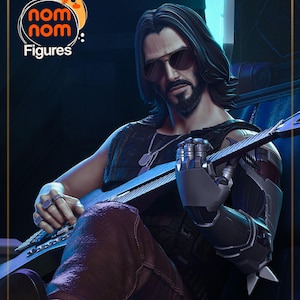 Johnny Silverhand - Cyberpunk 2077 3D print model