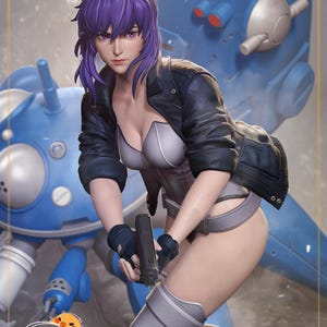 Motoko Kusanagi - Ghost in the Shell 3D print model