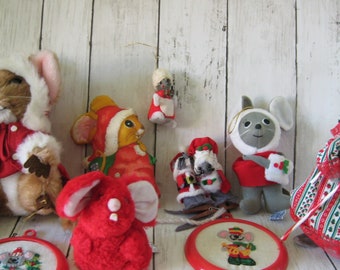 Vintage Mice Dakin Priscilla Hillman Russ Berrie Dakin Dream Pets Mouse collection and More