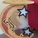 Moon Star and Sun Table Contemporary Unique Moon Table, Moon Star End ...