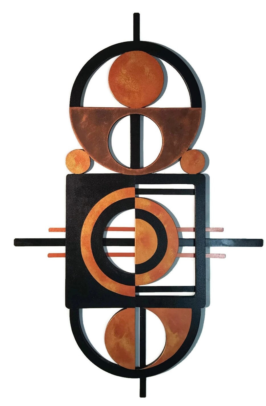 Geometric Wall Sculpture Contemporary Abstract Art Wood Etsy UK