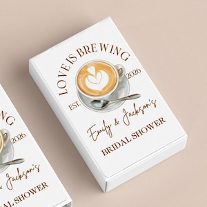 Custom Bridal Shower Matches Favors/Reception Match Favors/Custom Party Favors for Guests/Personalized Weeding or Bridal Shower Favors