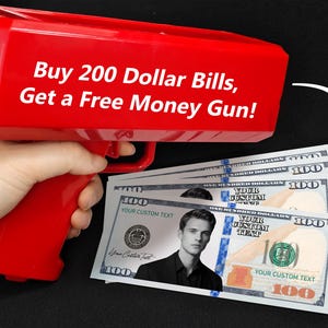 Your Face on Money/Personalized 100 dollar bill Prints/Birthday Money/Party Money/Custom Money/Play Money/Custom Your Face on 100 Dollar