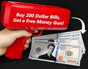 Your Face on Money/Personalized 100 dollar bill Prints/Birthday Money/Party Money/Custom Money/Play Money/Custom Your Face on 100 Dollar