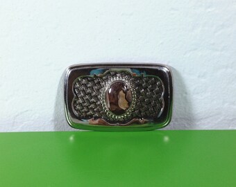 Vintage Buckle with Stone Setting