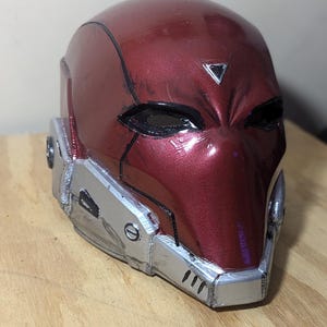 Red Hood Helmet