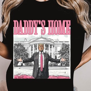 パパの家Tシャツ、おもしろトランプTシャツ、トランプ2024Tシャツ、共和党ギフト、ホワイトハウストランプ2024Tシャツ、政治Tシャツ、選挙Tシャツ