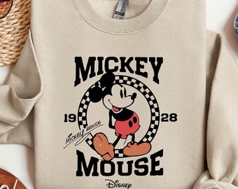 Disney Classic Mickey Mouse Pose Sweatshirt, Mickey Mouse Sweatshirt, Disney Classic Mickey Mouse Sweater, Mickey Sweatshirt, Mickey Hoodie