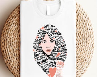 Shakira World Tour 2025, Las Mujeres Ya No Lloran,Las Mujeres Facturan Shirt,Shakira New Song Shirt, Women don&#39;t cry Tee, Celebrities Quotes